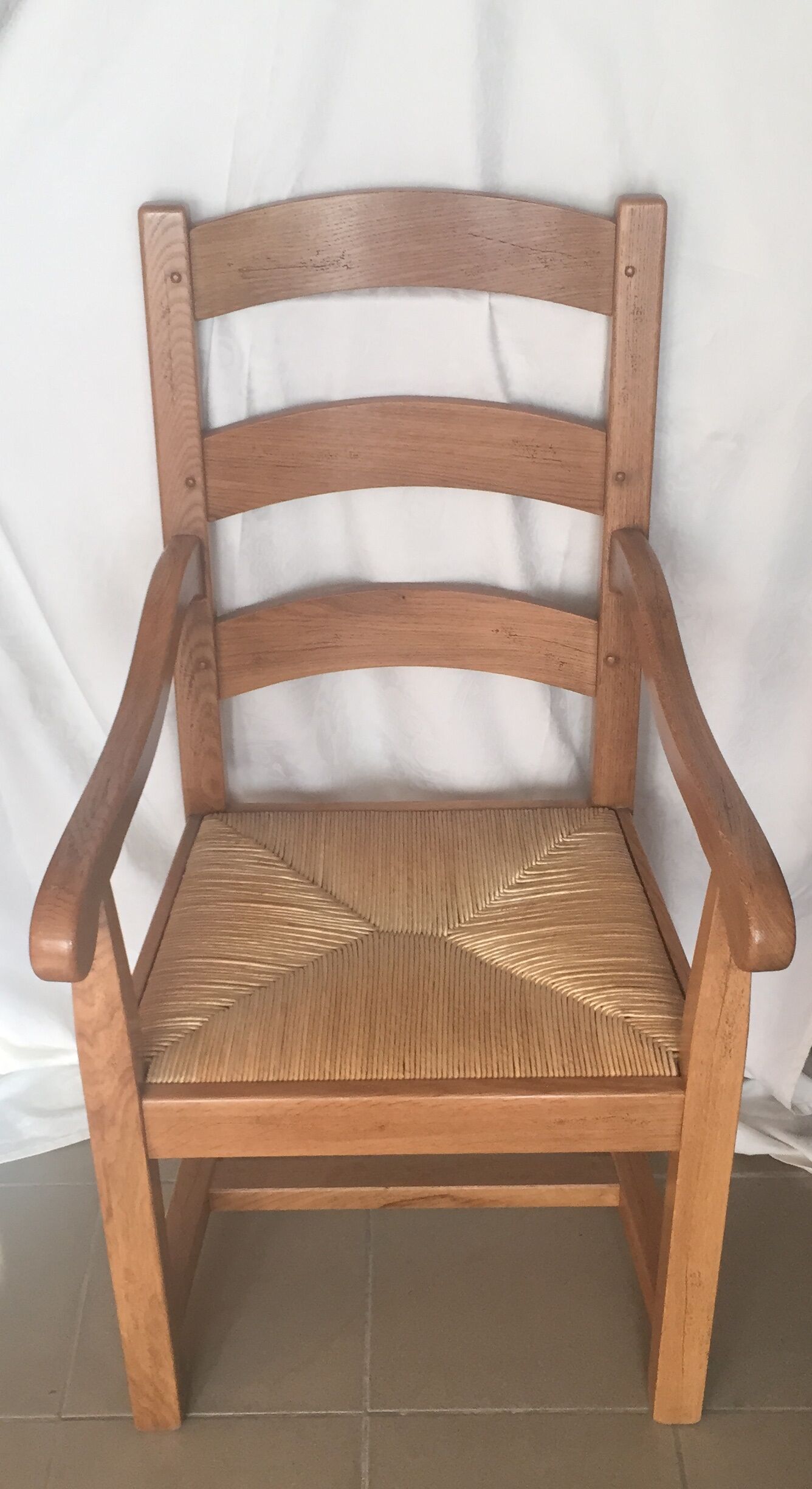 Oak armchair