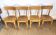 4 chaises bistrot en bois courbé - style baumann