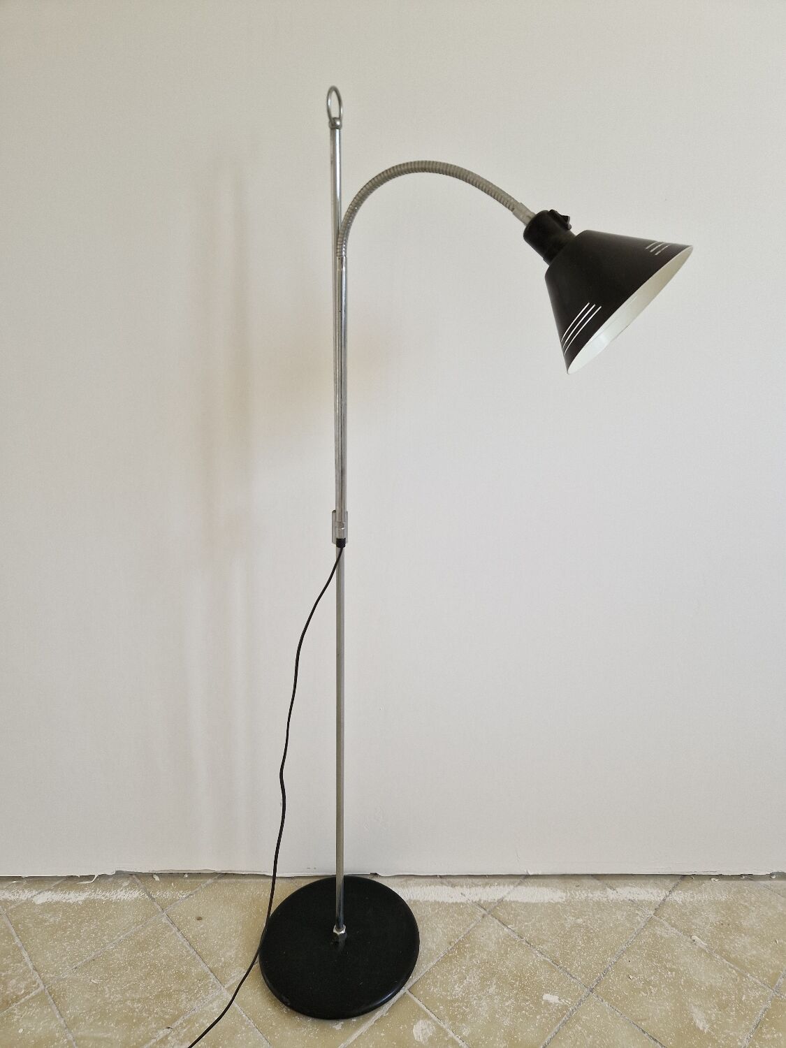 Vintage floor lamp by Aluminor
