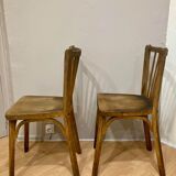 Lot of 2 Baumann chairs