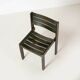 1 of 30 Wilkhahn stackable dining chair, green stained wood, Germany, 1970s
