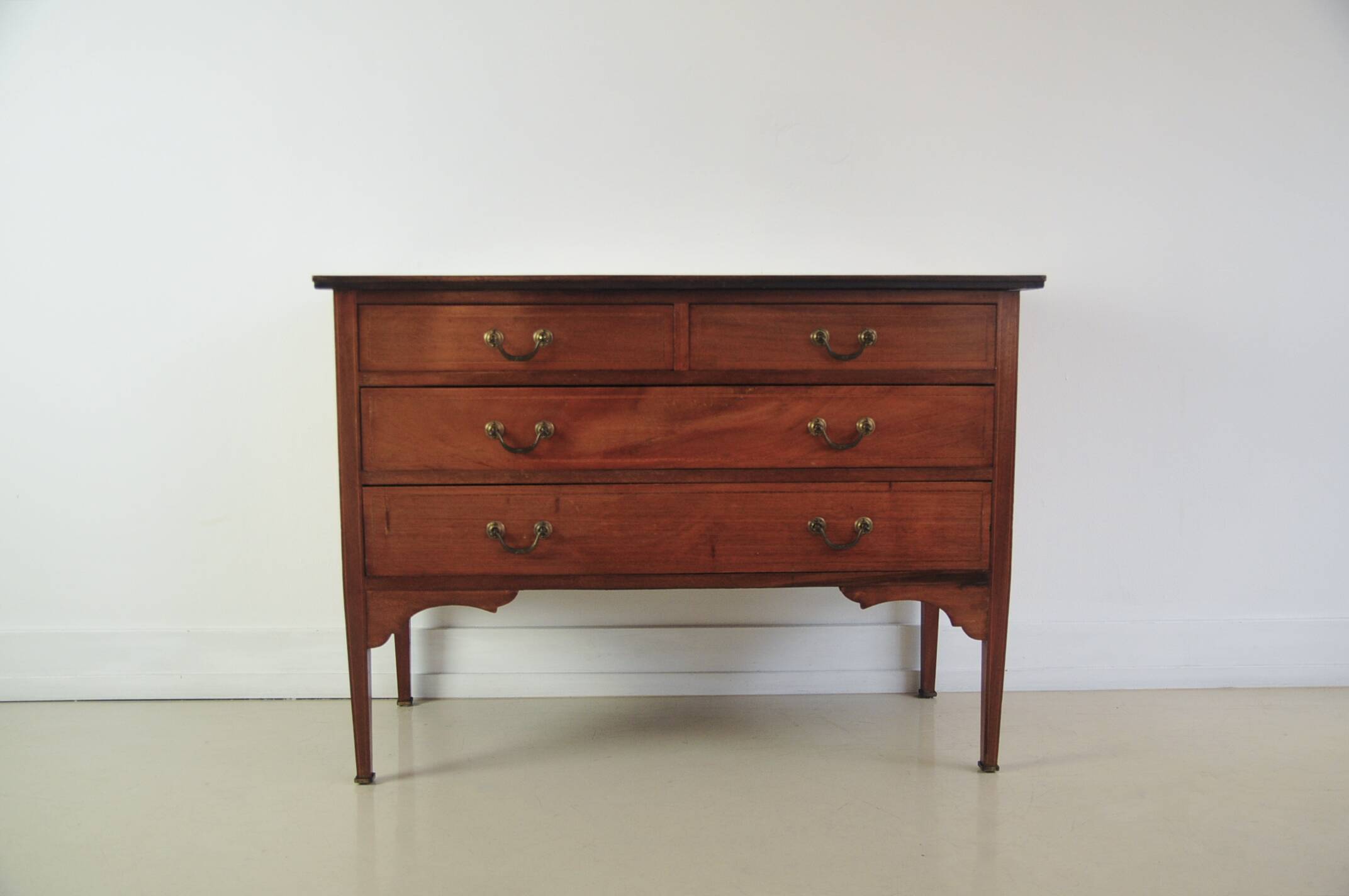Mahogany chest of drawers 1950s