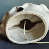 Vintage Pierrot ceramic lamp base.