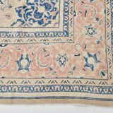 Tapis Vintage Off-White et Rose Poudré, Style Classique, 292x399 Cm