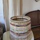 Vintage wool lampshade