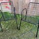 Pair of Antique EMU RIO Armchairs in Black Metal Vintage