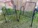 Pair of Antique EMU RIO Armchairs in Black Metal Vintage