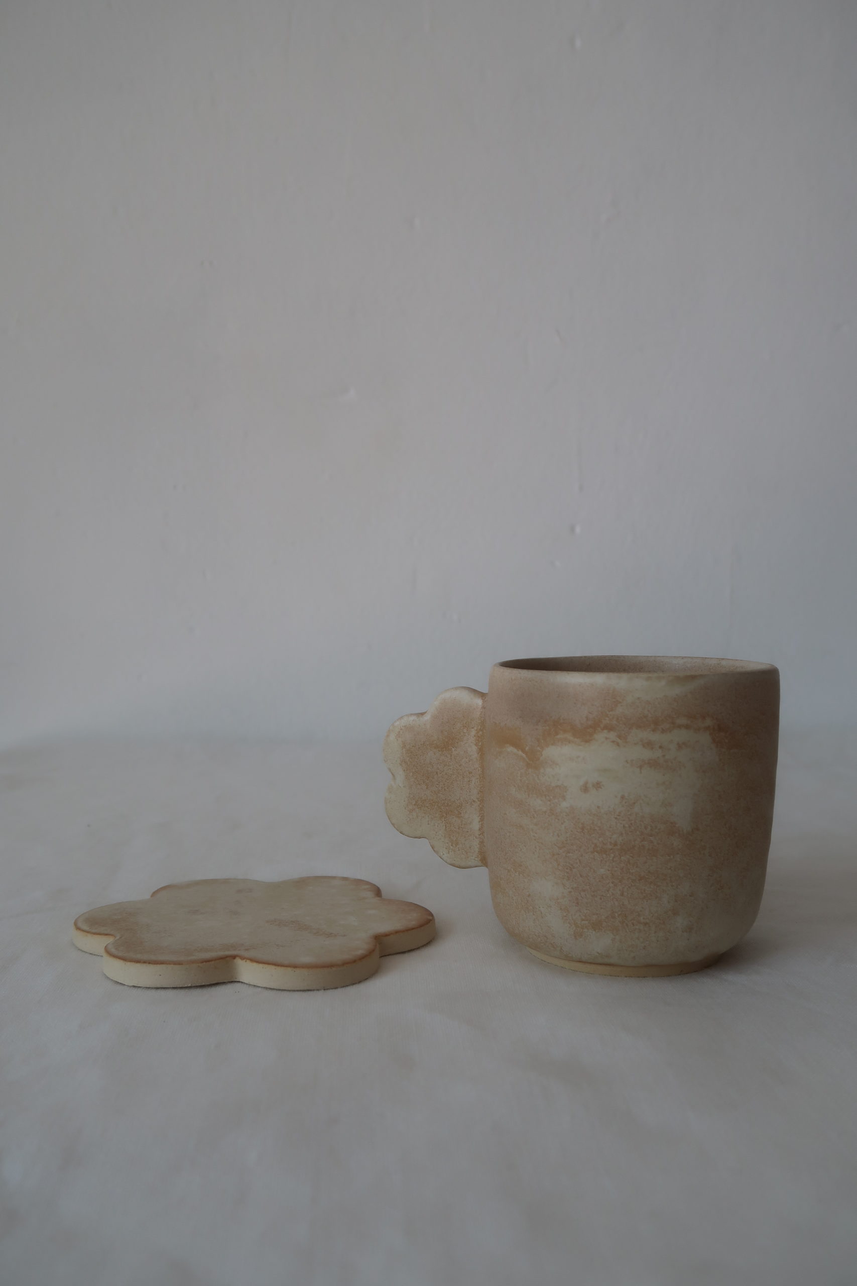 Flower cup with cup - Vagabonde Création