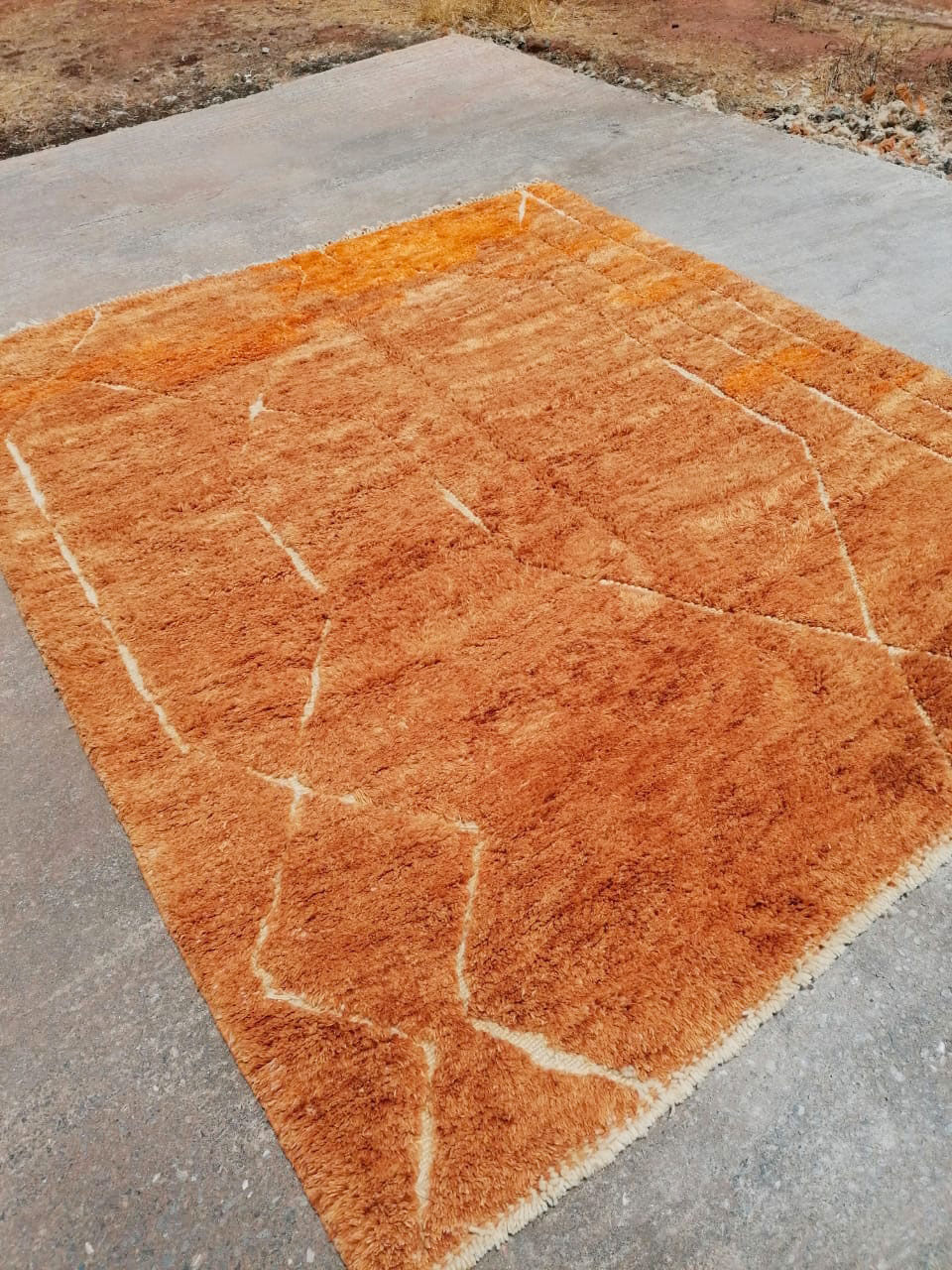 Berber carpet Beni Mrirt, 243x304 cm