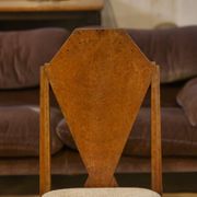 Pair of Art Deco chairs attributed to Baptistin Spade 1930s