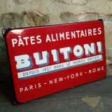 Enamelled plate BUITONI