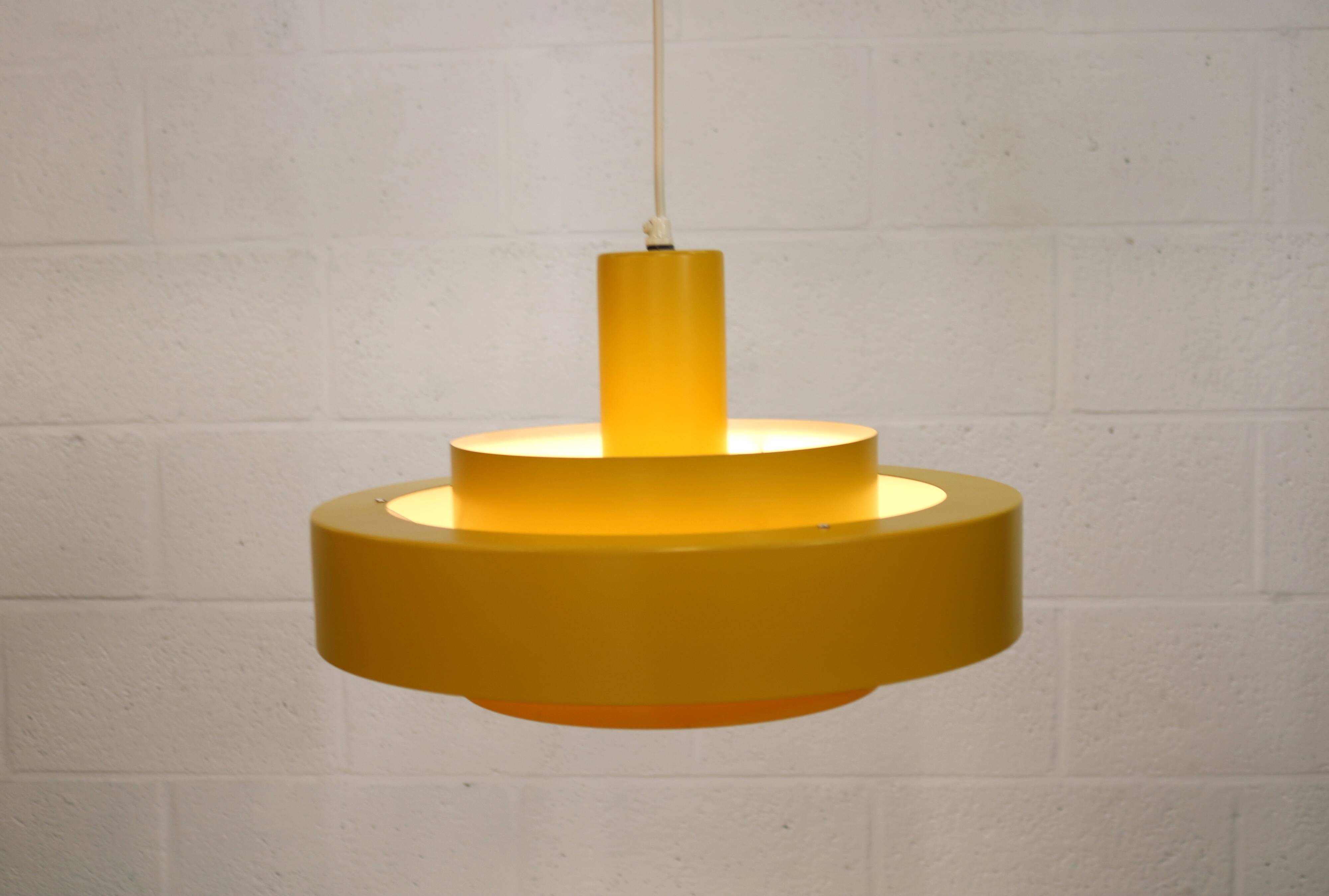 Mid-century modern hanging lamp by Jo Hammerborg - Fog & Morup - model Equ