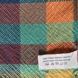 Set of 8 madras cotton napkins