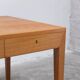 Freestanding 'Model 36' desk in oak by Severin Hansen for Haslev, 1958