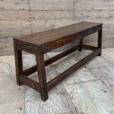 bench in Burmese teak