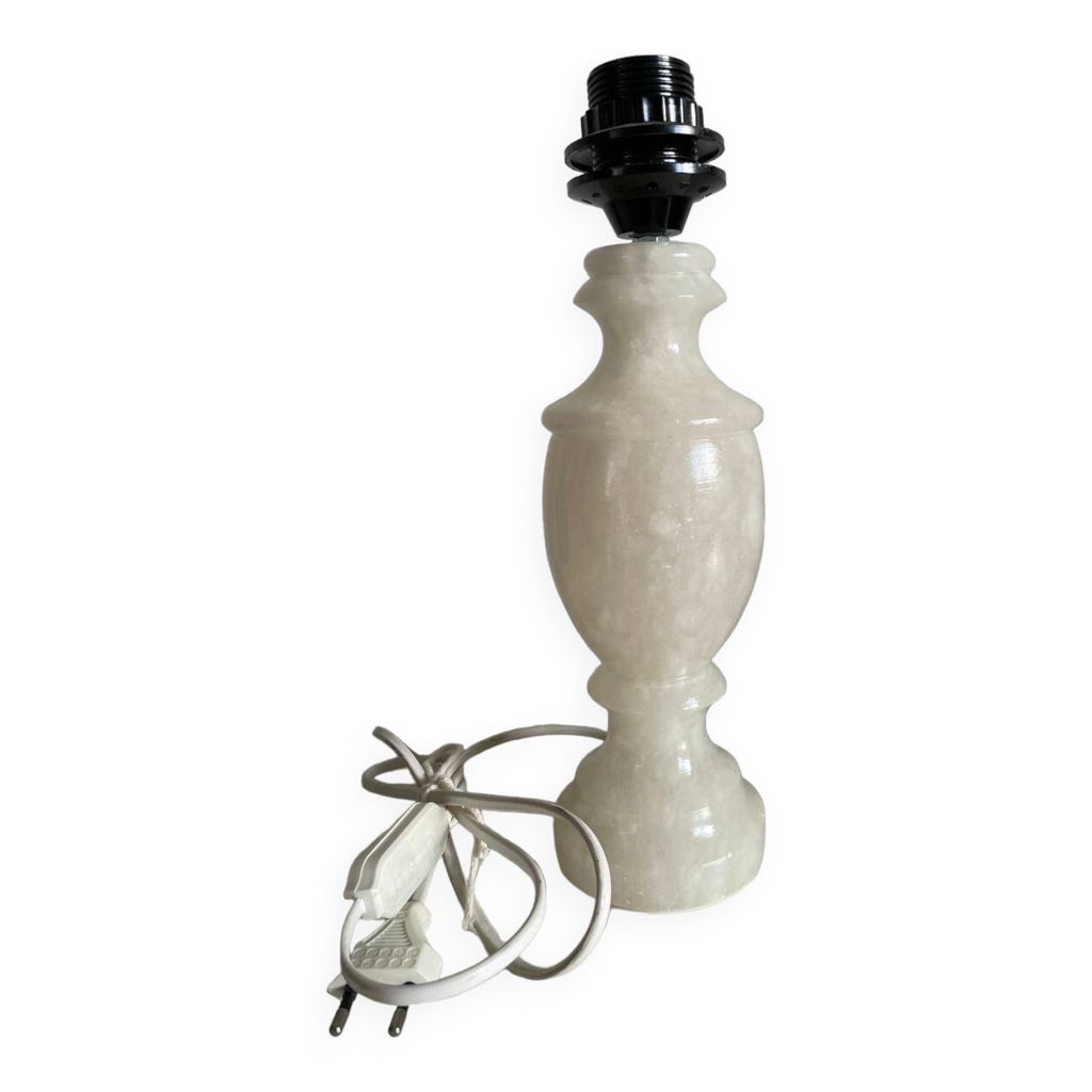 Alabaster lamp 2024 base antique
