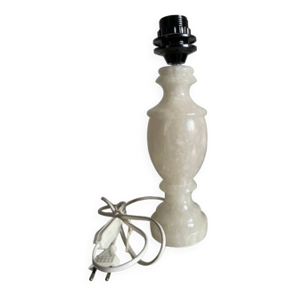 Vintage alabaster lamp base