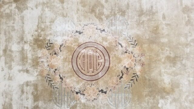 Chinese silk carpet 244x305 bought in 1985