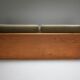 1960 Pine and Velvet Love Pitch Sofa