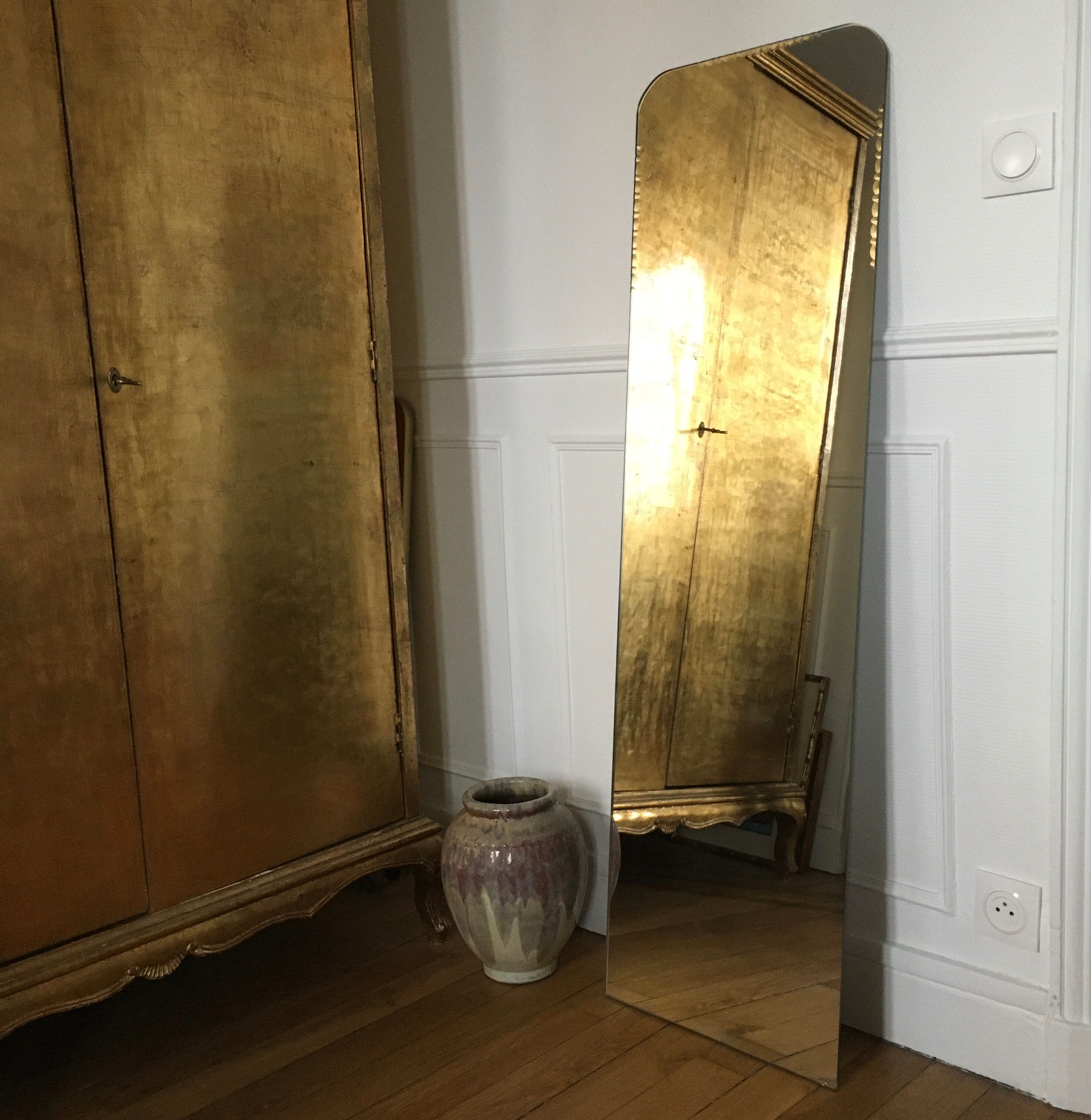 50's Mirror to Pose  42x143cm