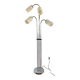 Lampadaire design chrome 1970