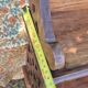 Vintage wall shelf in oriental or Moorish style, handcrafted by a cabinetmaker.