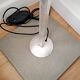 Alfea floor lamp by Enzo Ciampanili with Murano glass