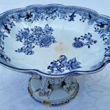 Coupe compotier Longwy Chinois XIXe salamandres