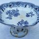 Longwy Chinese compote bowl 19th century salamanders