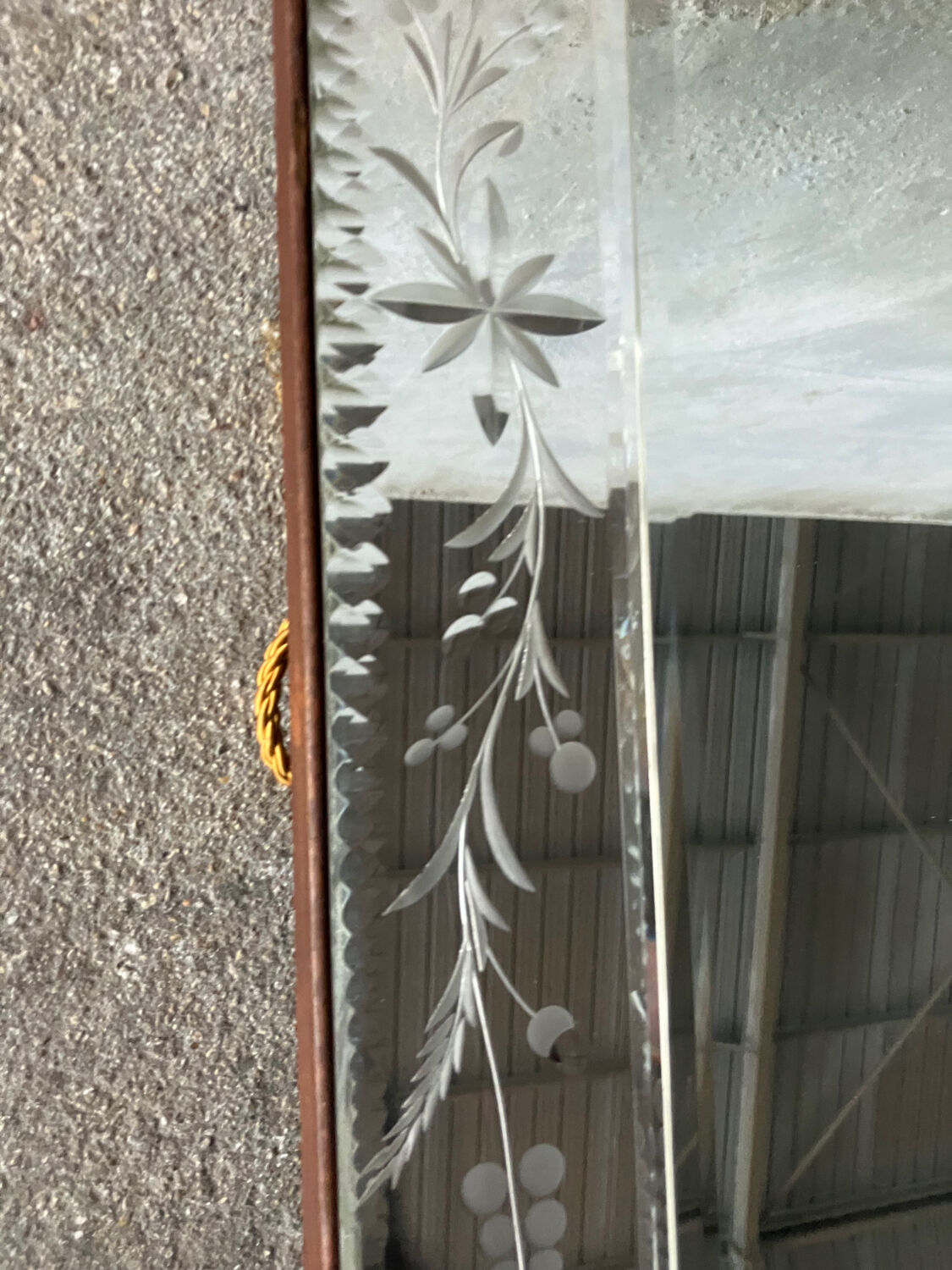 Venetian mirror from the 1950s