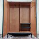 Vintage Wardrobe in Ash by Tatra Nabytok, 1960s
