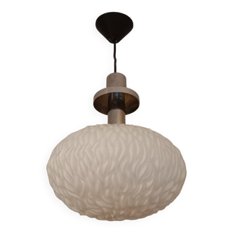 Vintage opaline pendant light