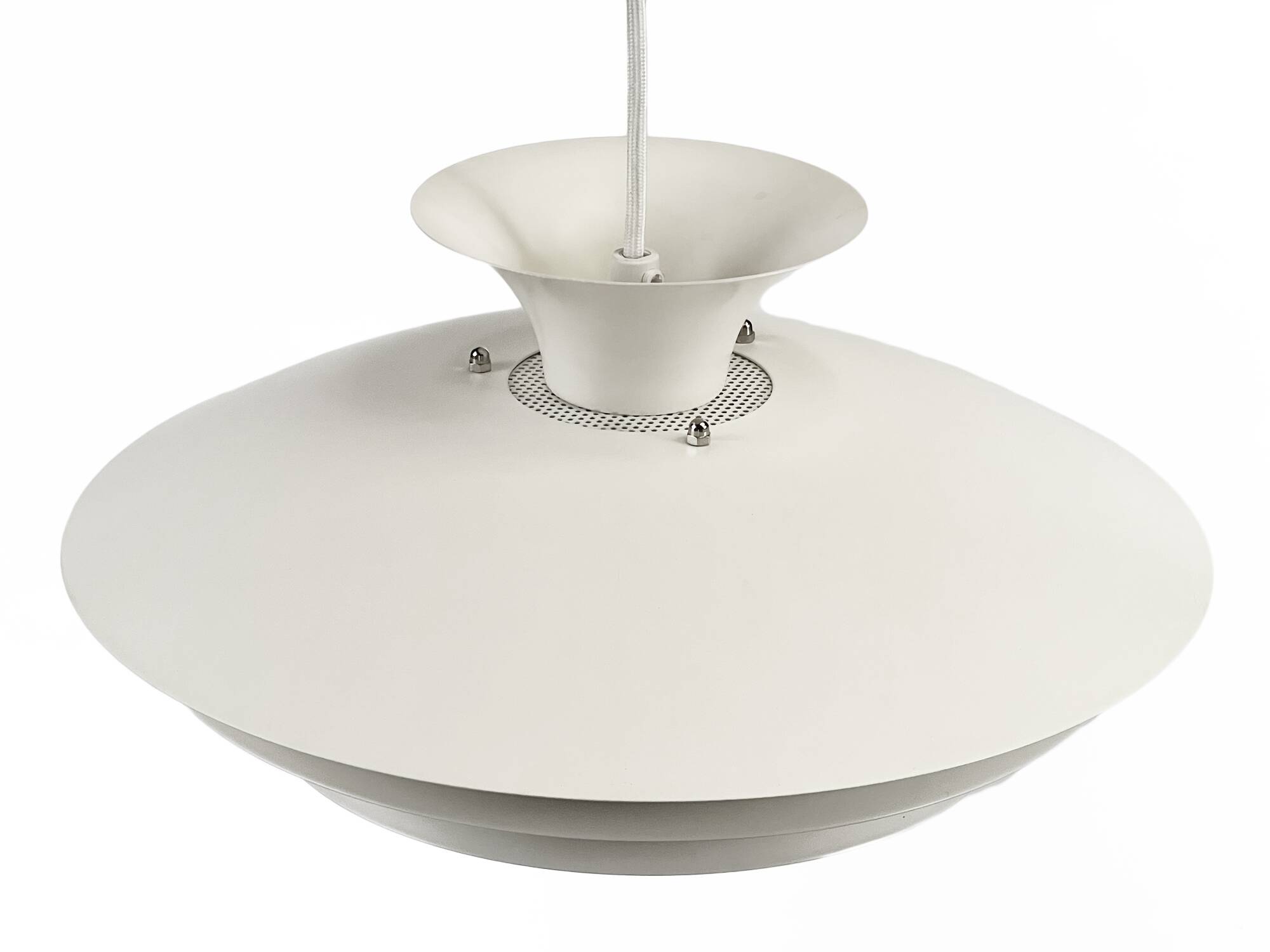 Large multi layer pendant light "Agat" by TOP Lamper. Denmark 1970s