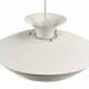 Large multi layer pendant light "Agat" by TOP Lamper. Denmark 1970s