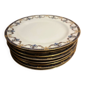26 assiettes en porcelaine de Limoges