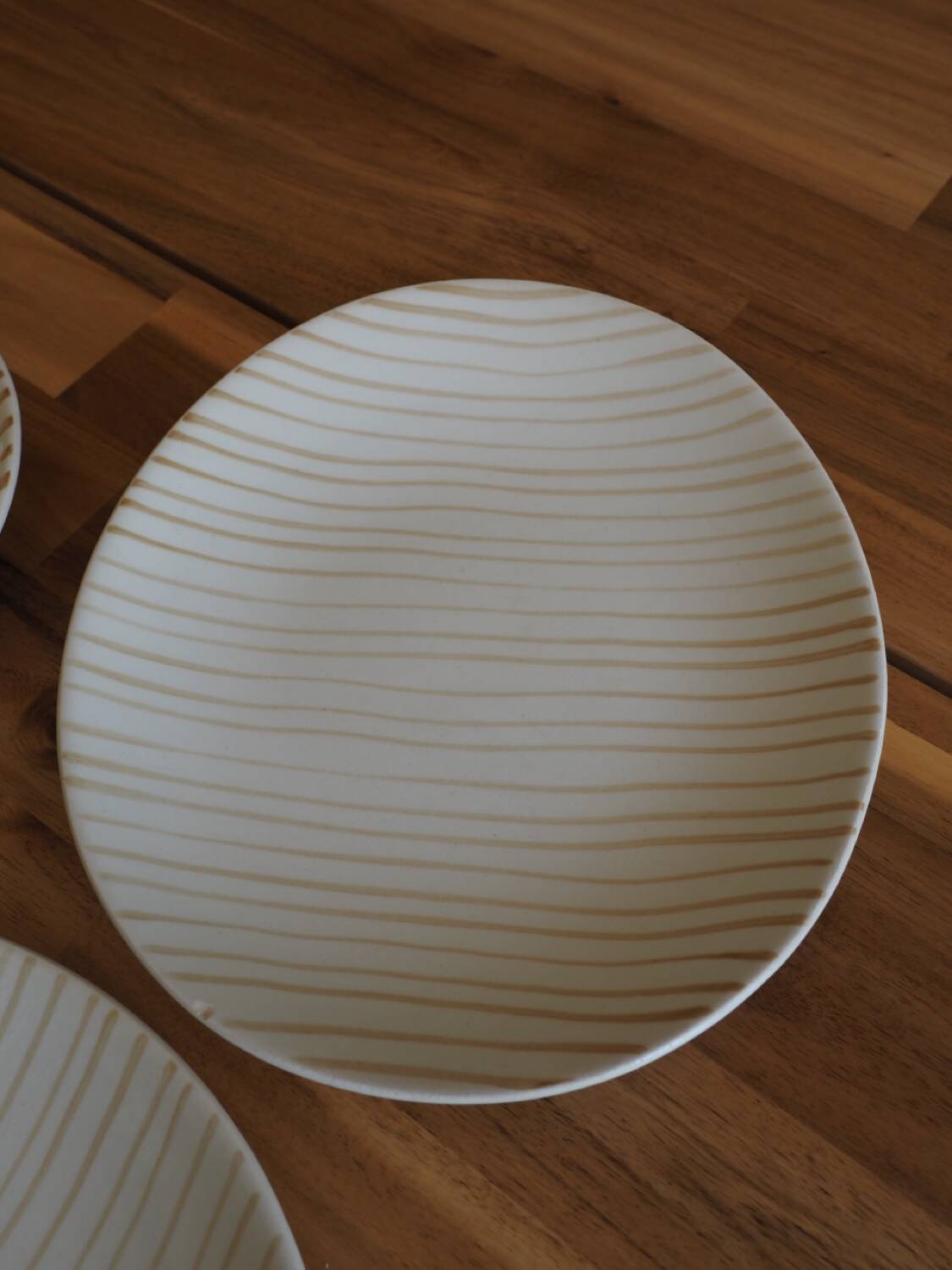 3 oval flat plates Salins model Jamaica (rare)