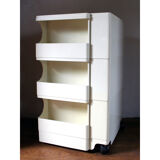 Serving white Bobby by Joe Colombo vintage 70s