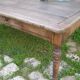 Table de ferme 6 pieds chêne