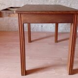 Art Deco desk or side table from the 1930s, vintage, solid wood
