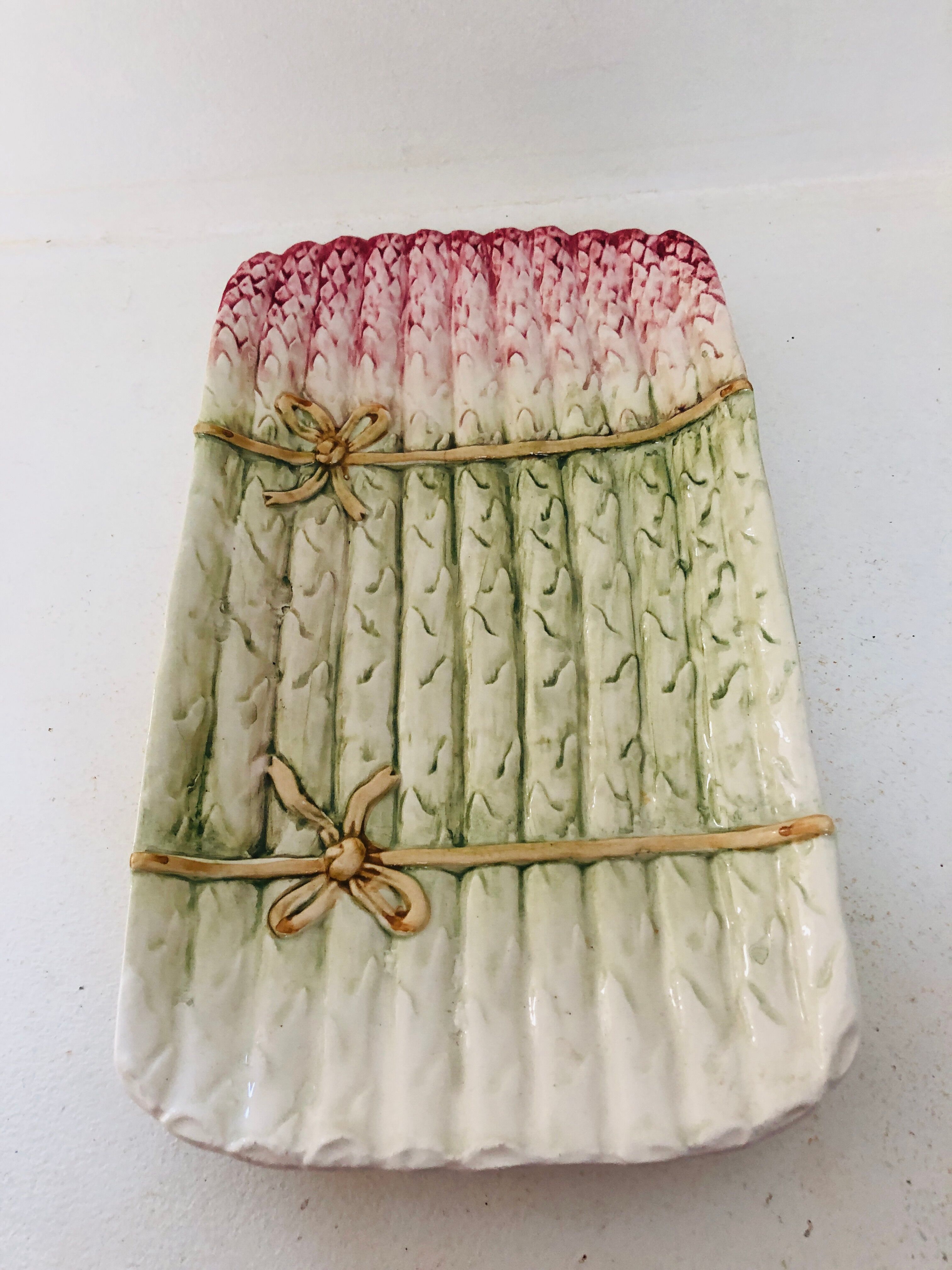 POP UP SEPT 2022 - vintage slurry asparagus service.