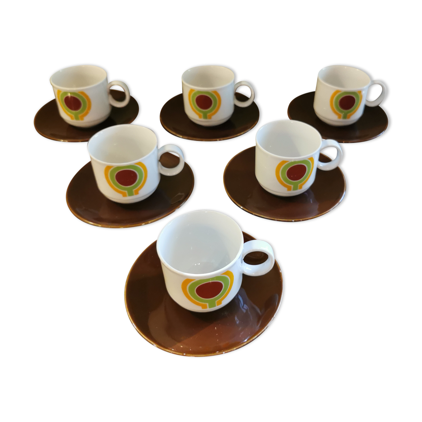 Vintage coffee service Bavaria 6 cups