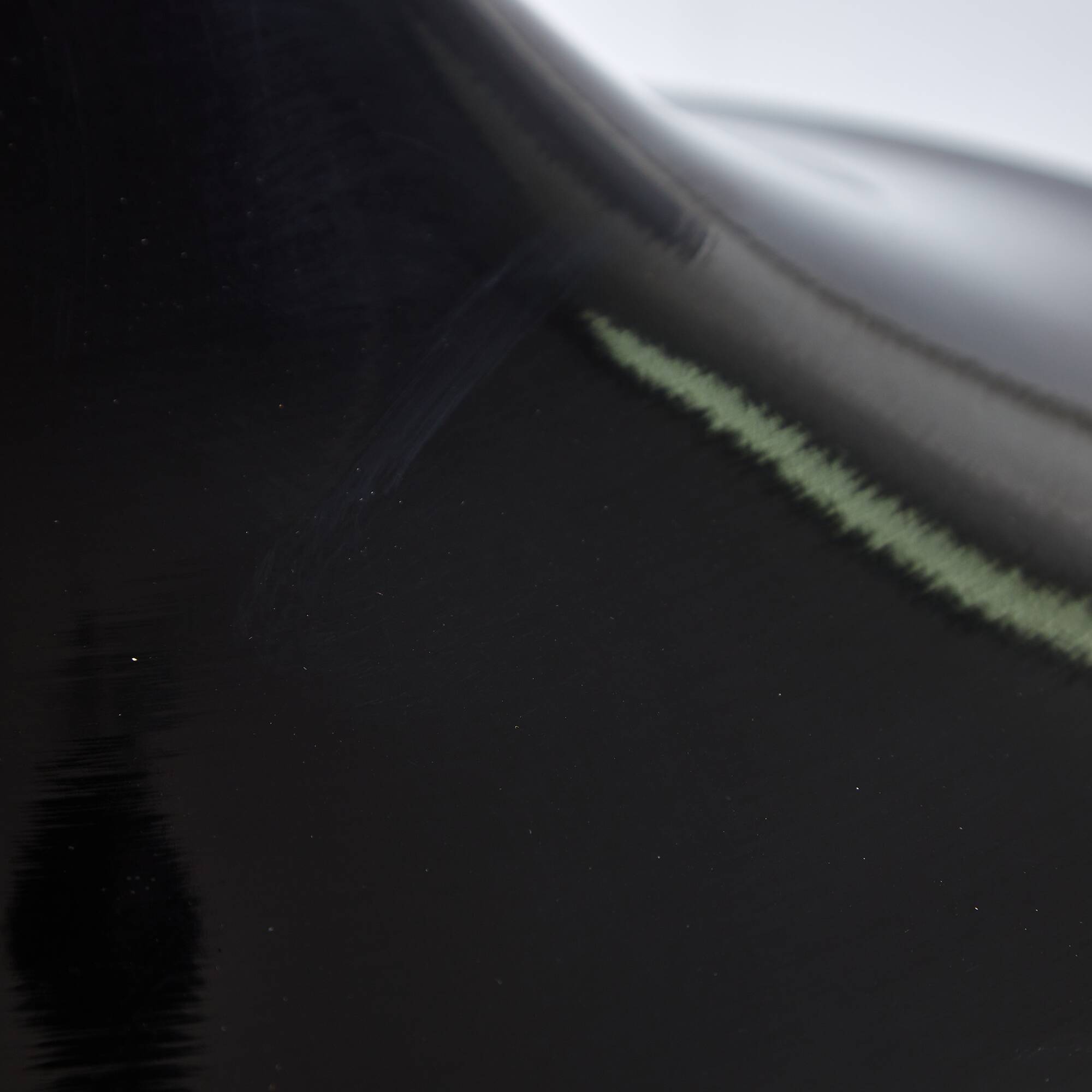 Black and White Cone Shaped Pendant