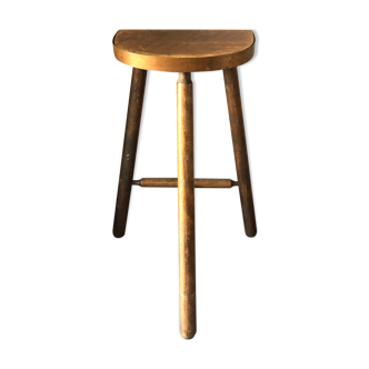Vintage high tripod stool