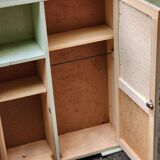 Doll wardrobe or vintage bathroom furniture