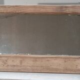 Entrance mirror Weathered air-gummed wood frame
