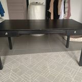 Large solid wood desk