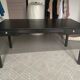 Large solid wood desk