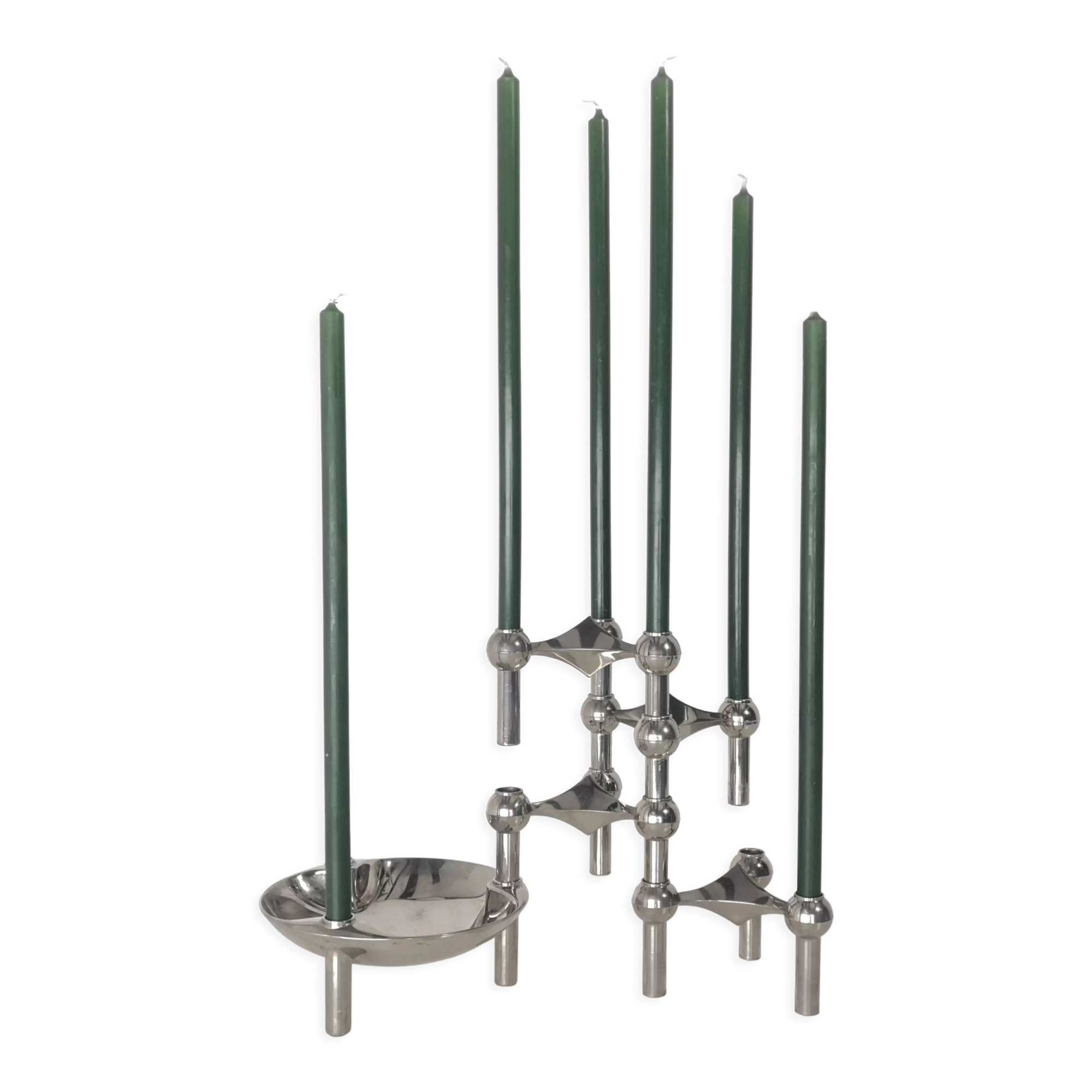 Nagel modular candle holder set