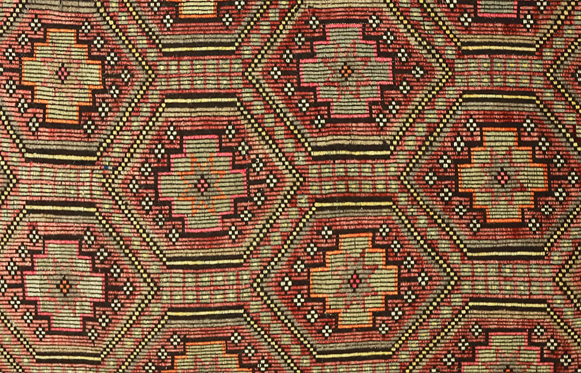 Anatolian handmade kilim rug 300 cm x 174 cm