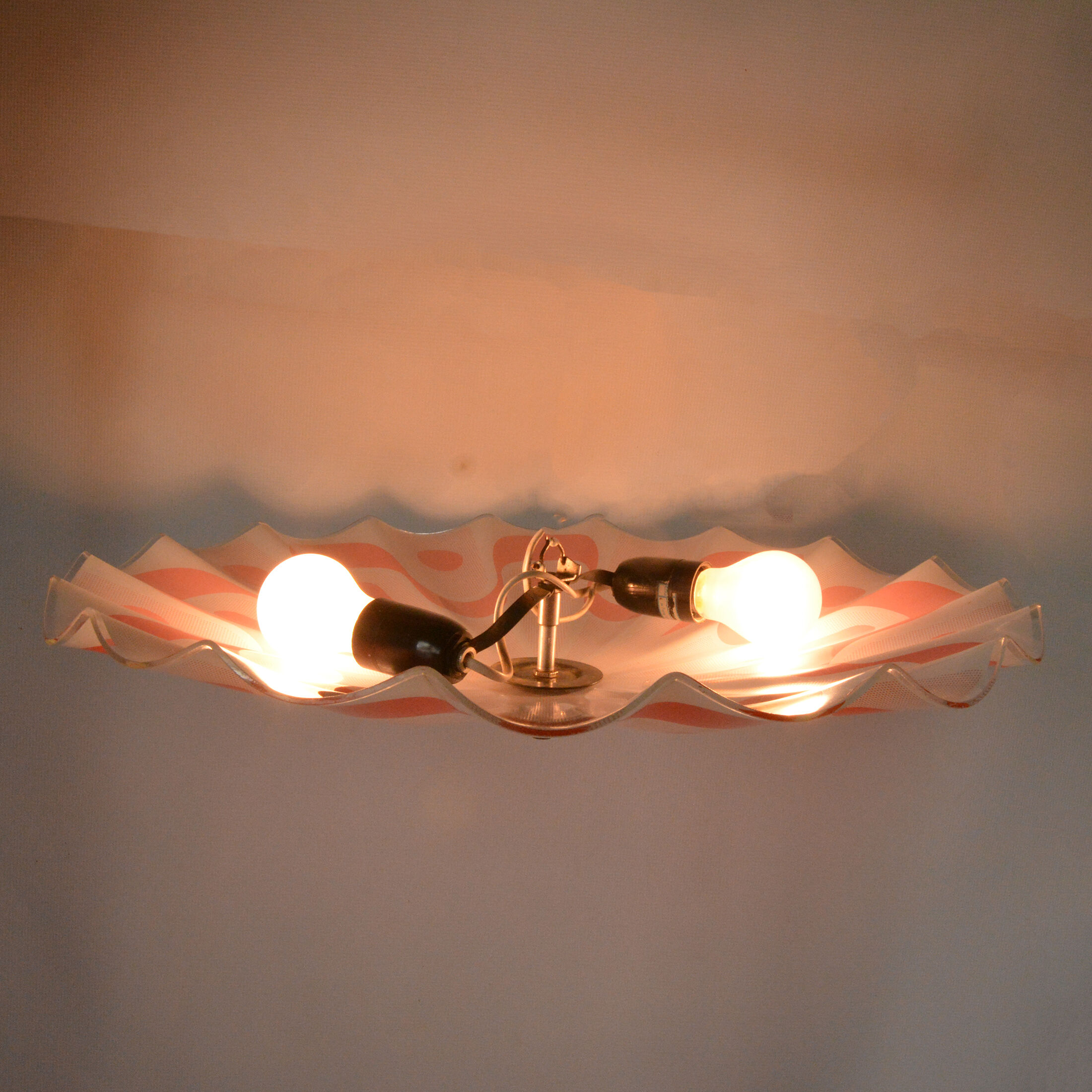 1960s brusel style pendant lamp, designed by J. Junek, Zukov, Czechoslovakia